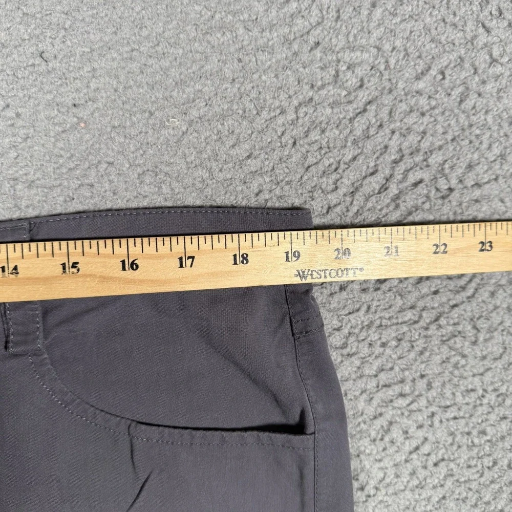 Tasc Pants Mens 38x32 Gray Slim Straight‎ Bamboo Viscose 5 Pocket Chino Preppy